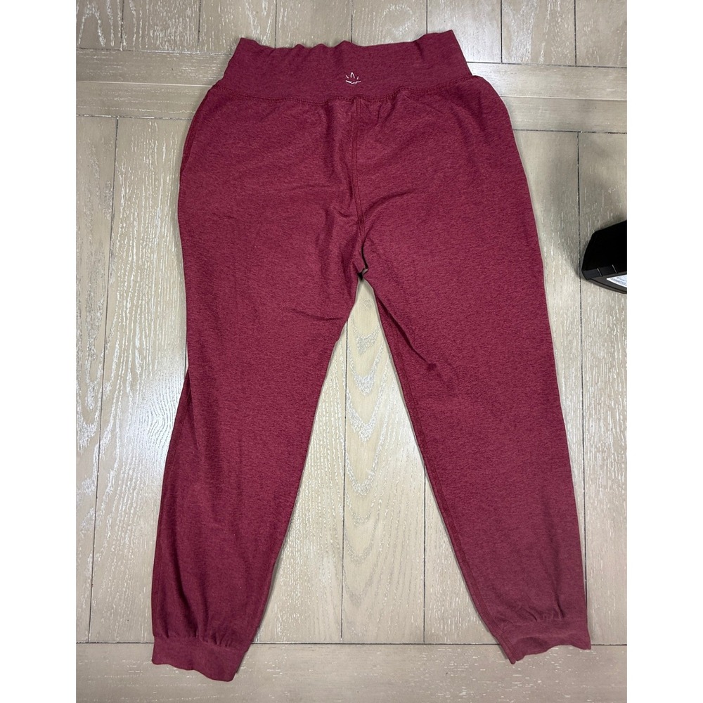 Beyond Yoga Spacedye Joggers Womens Medium Burgundy Heather - Picture 2 of 8